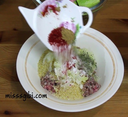 katıklı dolma iç harcı