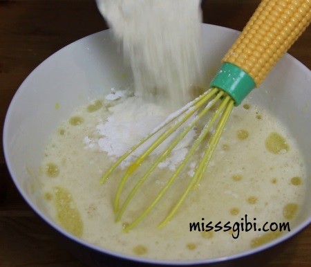 pasta için kek yapımı