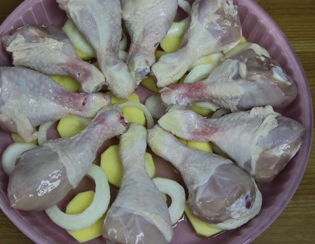 fırında tavuk