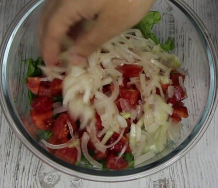 roka salatası