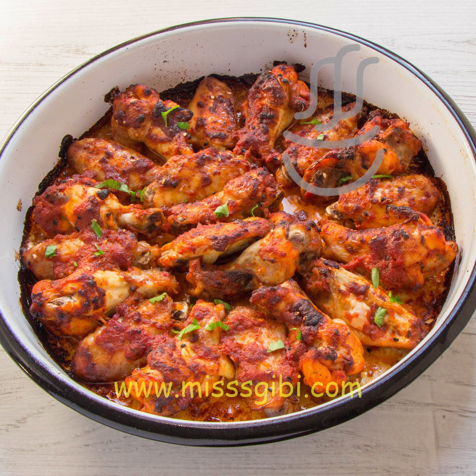 Firinda Tavuk Kanat Tarifi Misssgibi Yemek Tarifleri