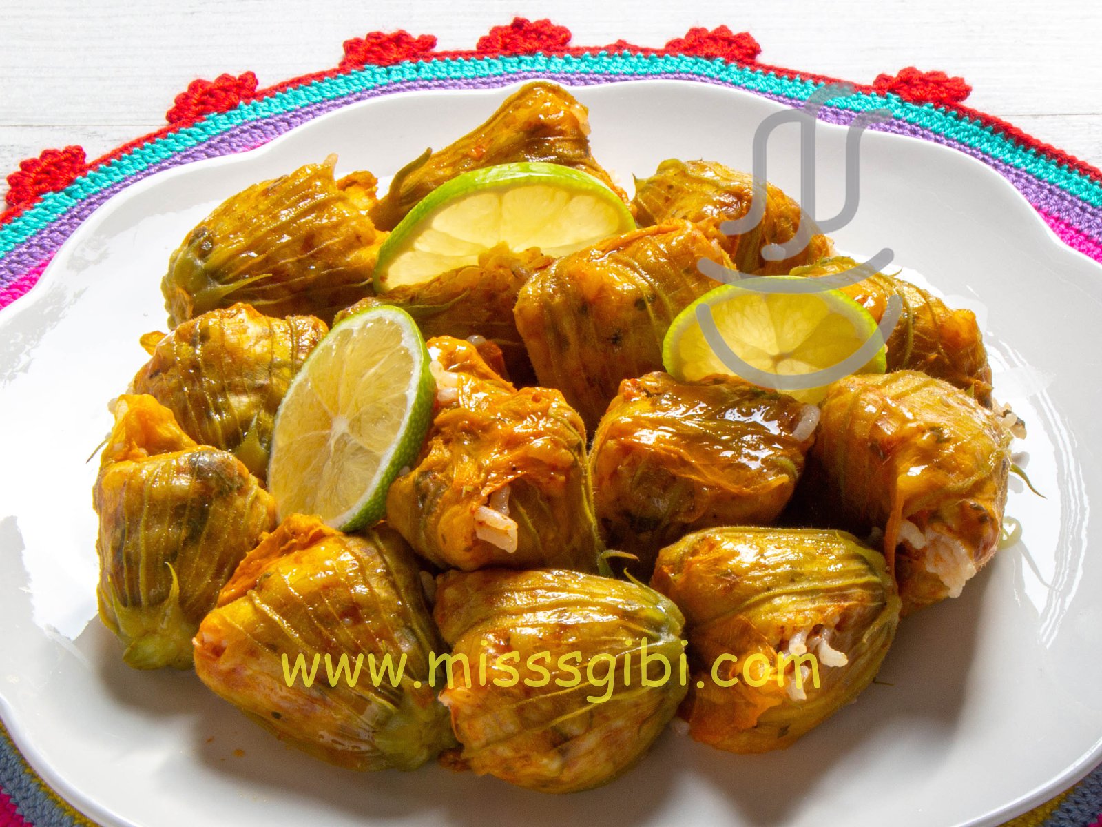 Kabak Cicegi Dolmasi Tarifi Misssgibi Yemek Tarifleri