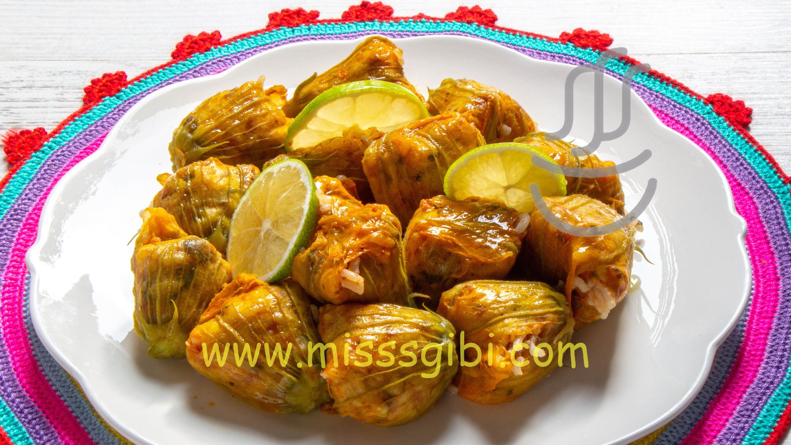 Kabak Cicegi Dolmasi Tarifi Misssgibi Yemek Tarifleri