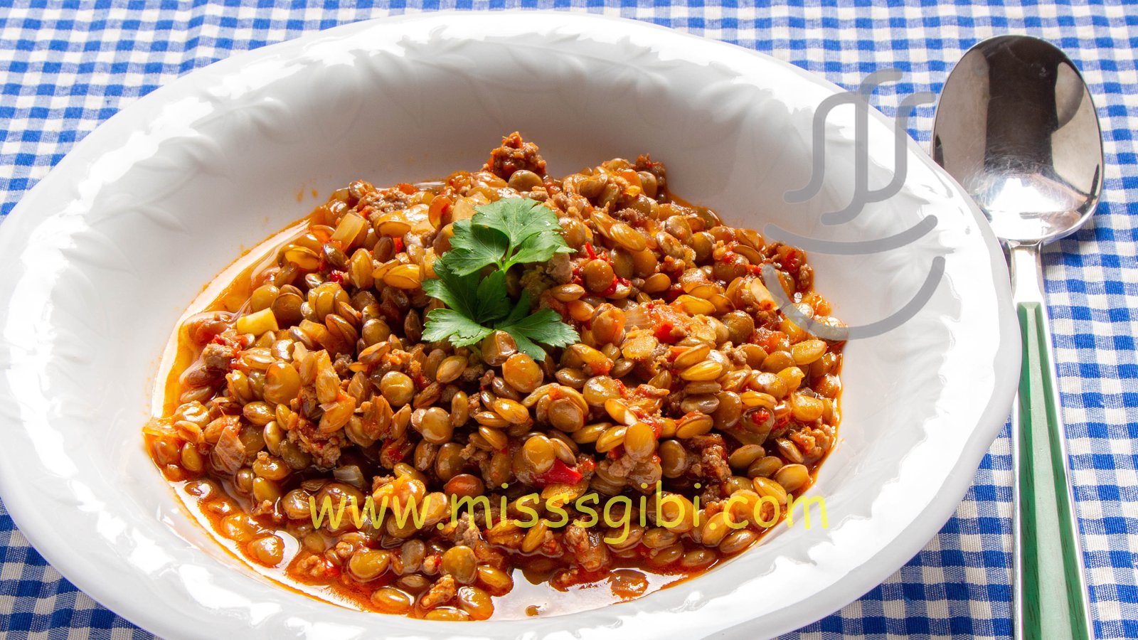 kiymali mercimek yemegi