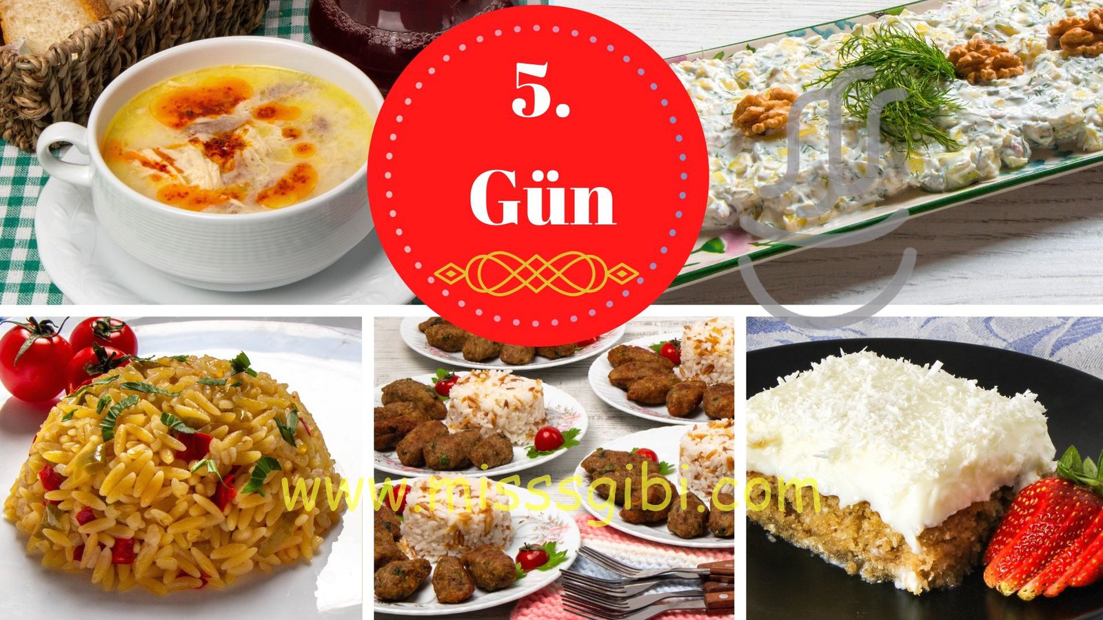 5. Gün İftar Menüsü