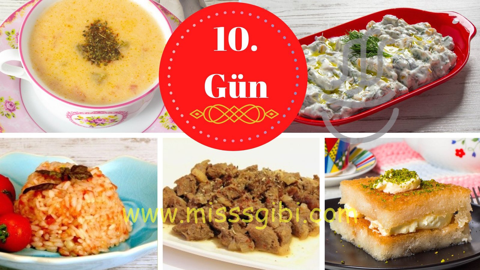 10. Gün İftar Menüsü