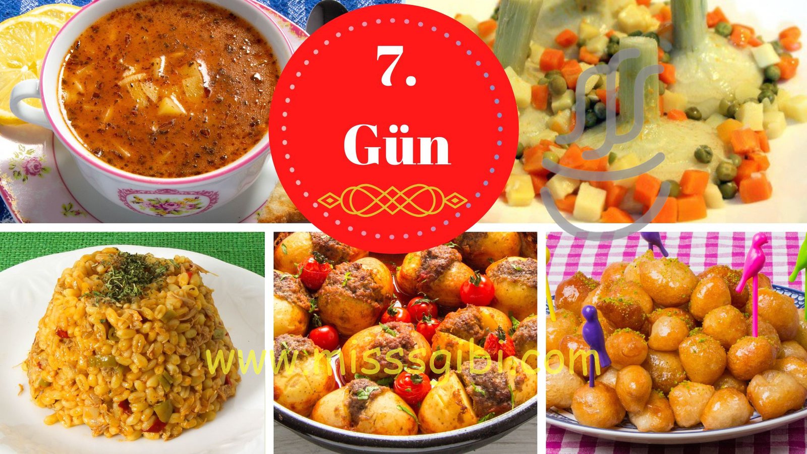 7. Gün İftar Menüsü