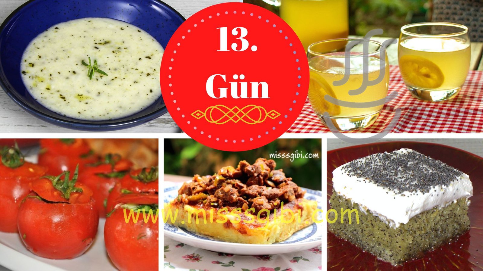 13. Gün İftar Menüsü