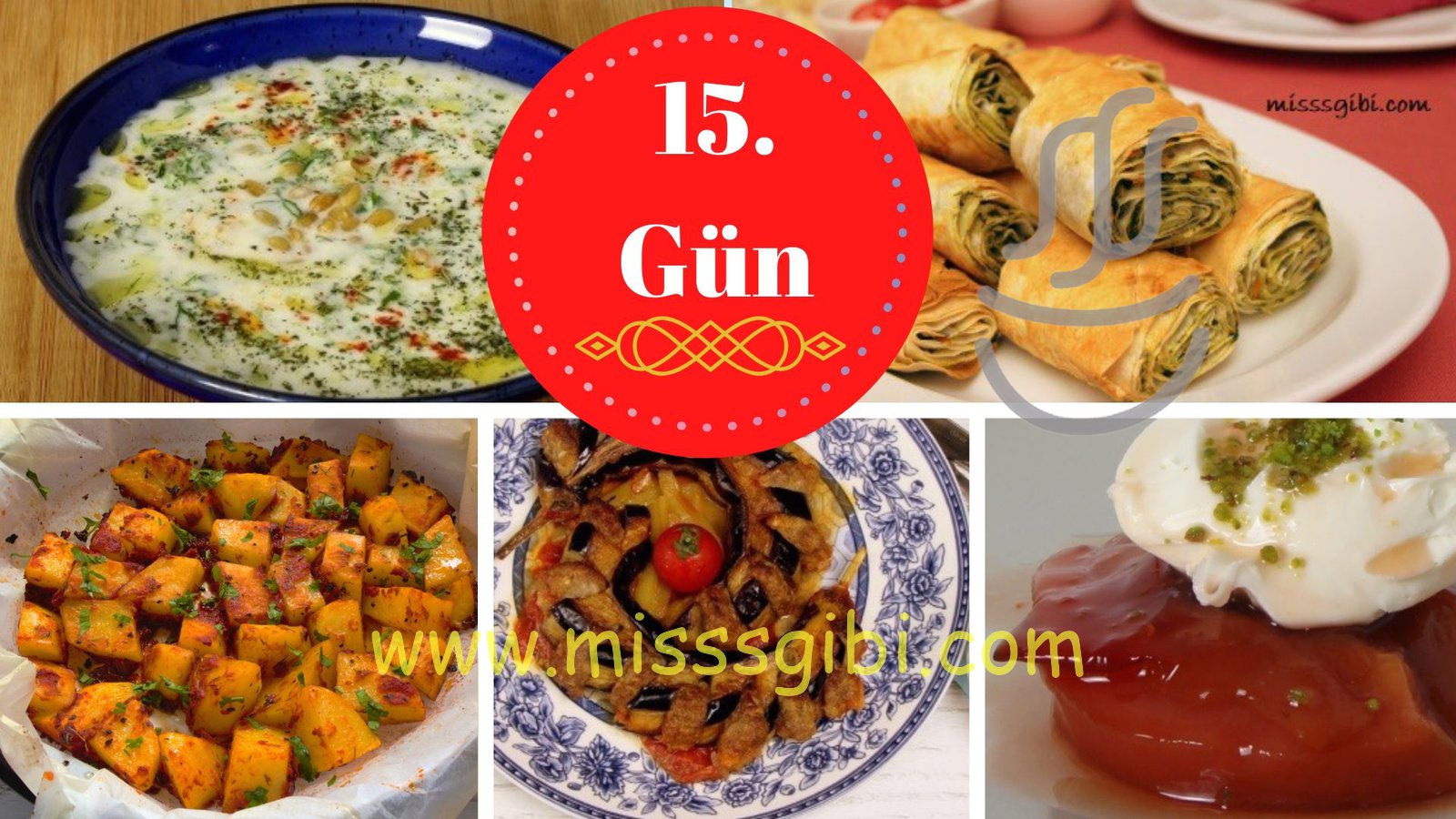 15. Gün İftar Menüsü