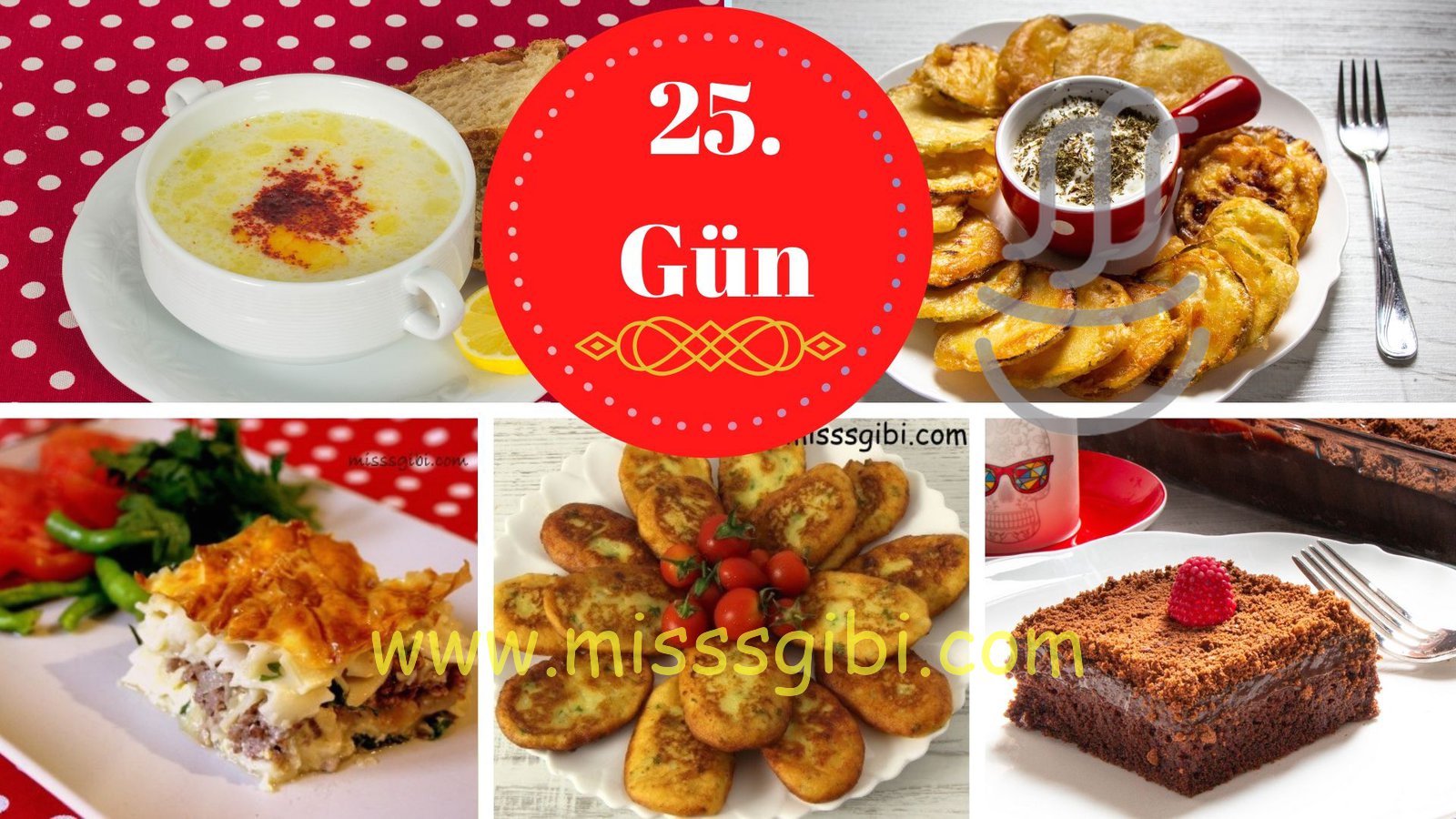 25. Gün İftar Menüsü
