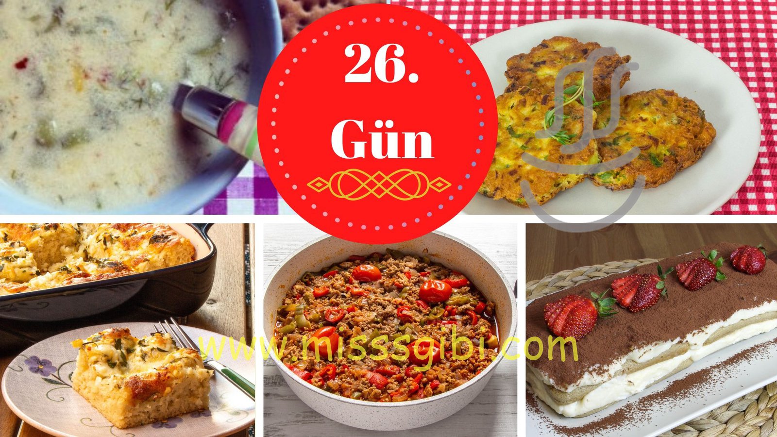 26. Gün İftar Menüsü