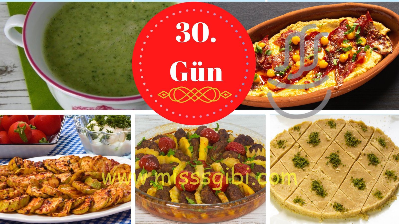 30. Gün İftar Menüsü